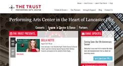 Desktop Screenshot of lancastertrust.com
